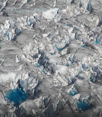 英語が苦手なえいと ののんびりお気楽アメリカ日記 マッキンリー上空から登山者発見 雪山のクレバス